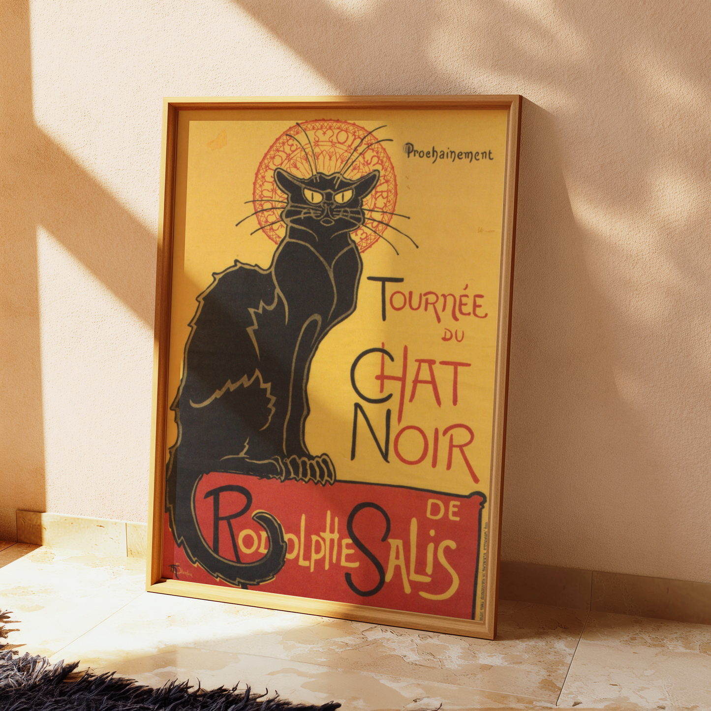 Le Chat Noir Repoduction Print