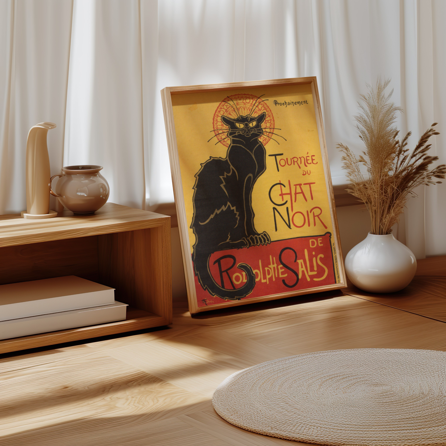 Le Chat Noir Repoduction Print