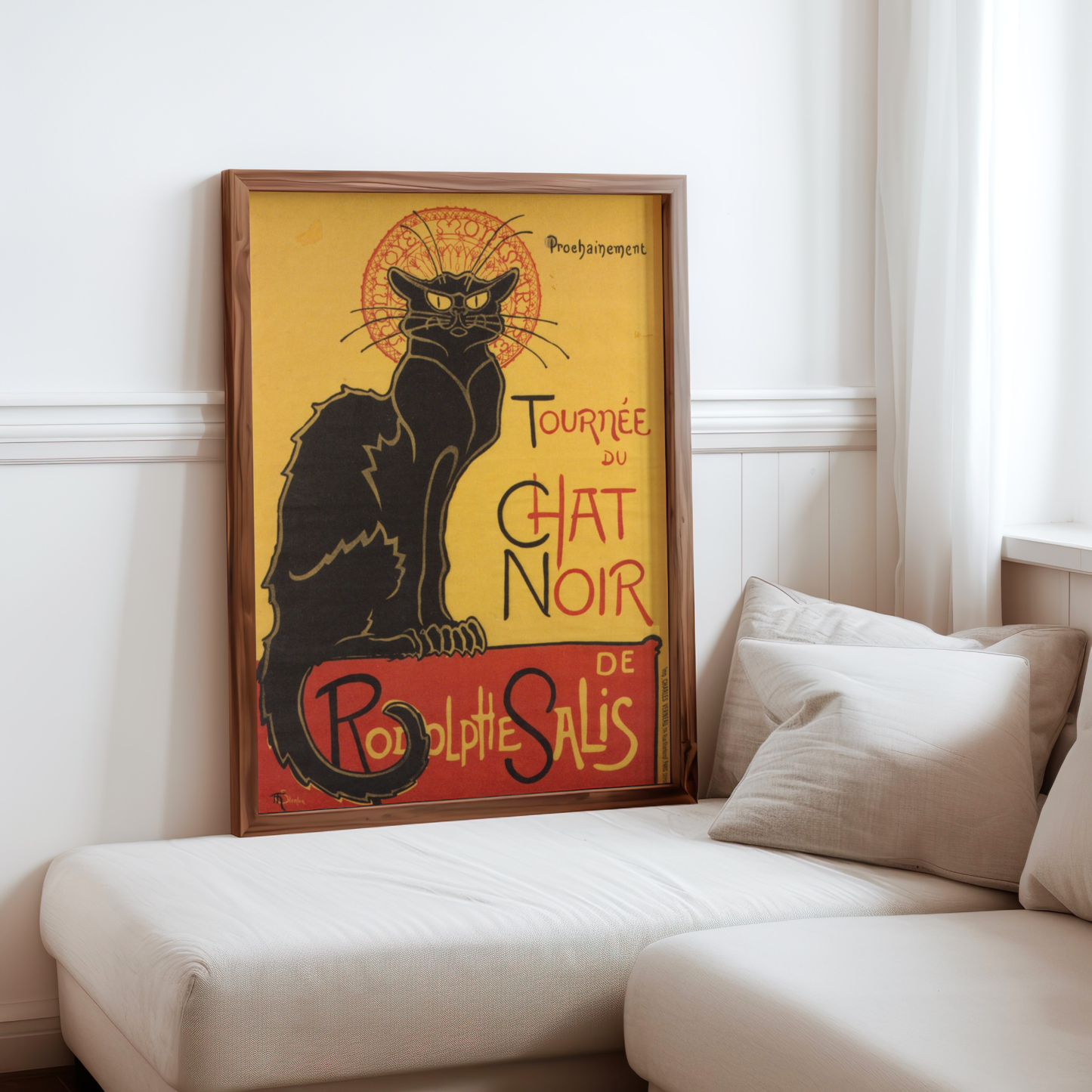Le Chat Noir Repoduction Print