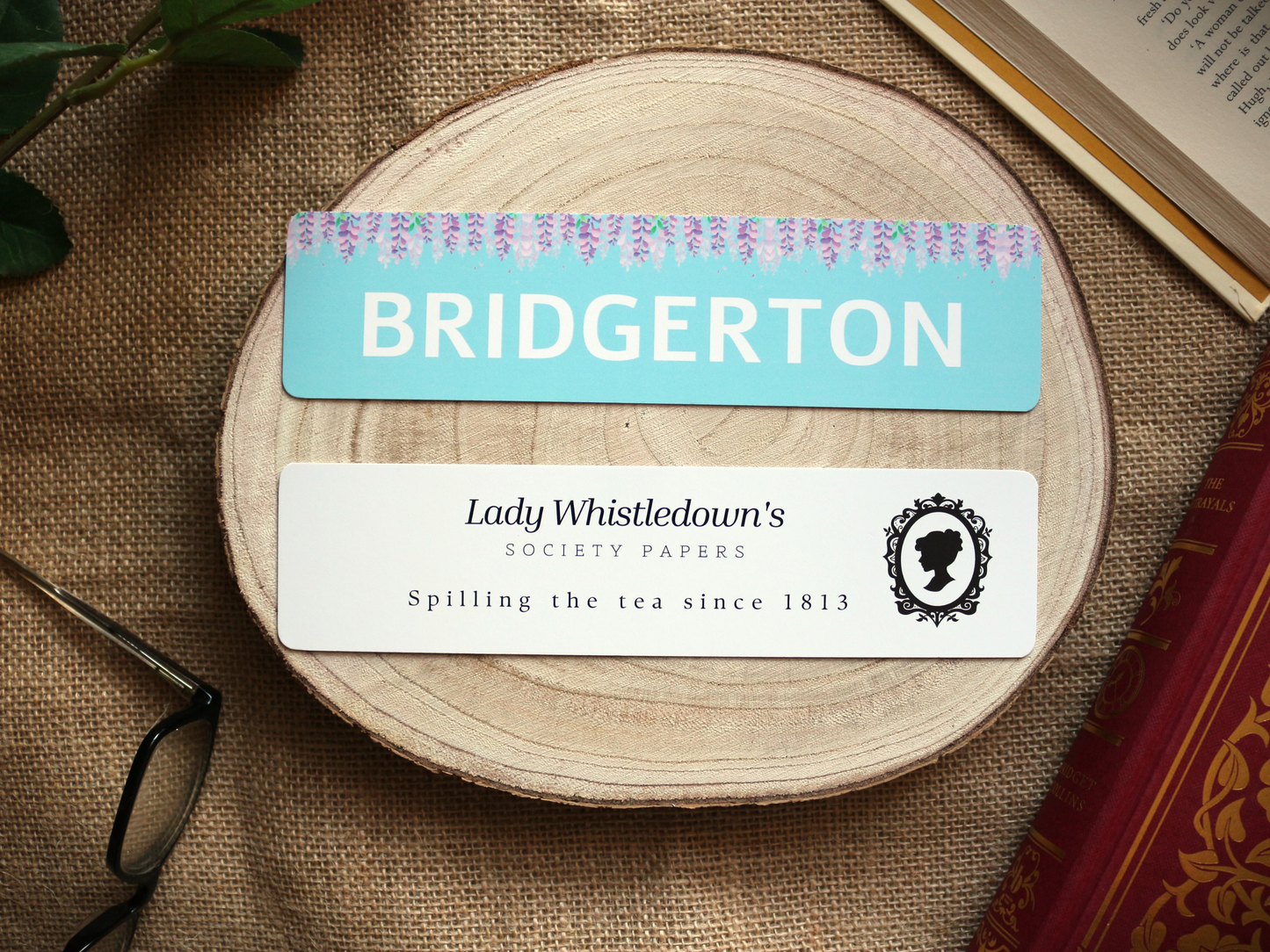 Bridgerton Inspired Bookmark Collection