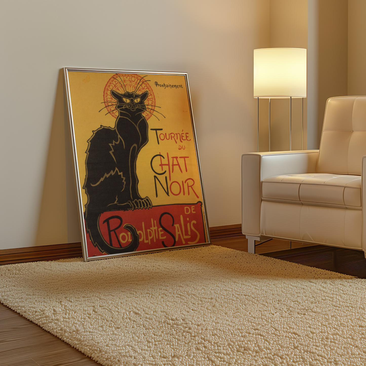 Le Chat Noir Repoduction Print