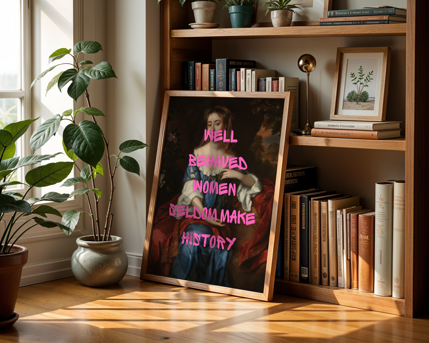 Well Behaved Women Seldom Make History Print