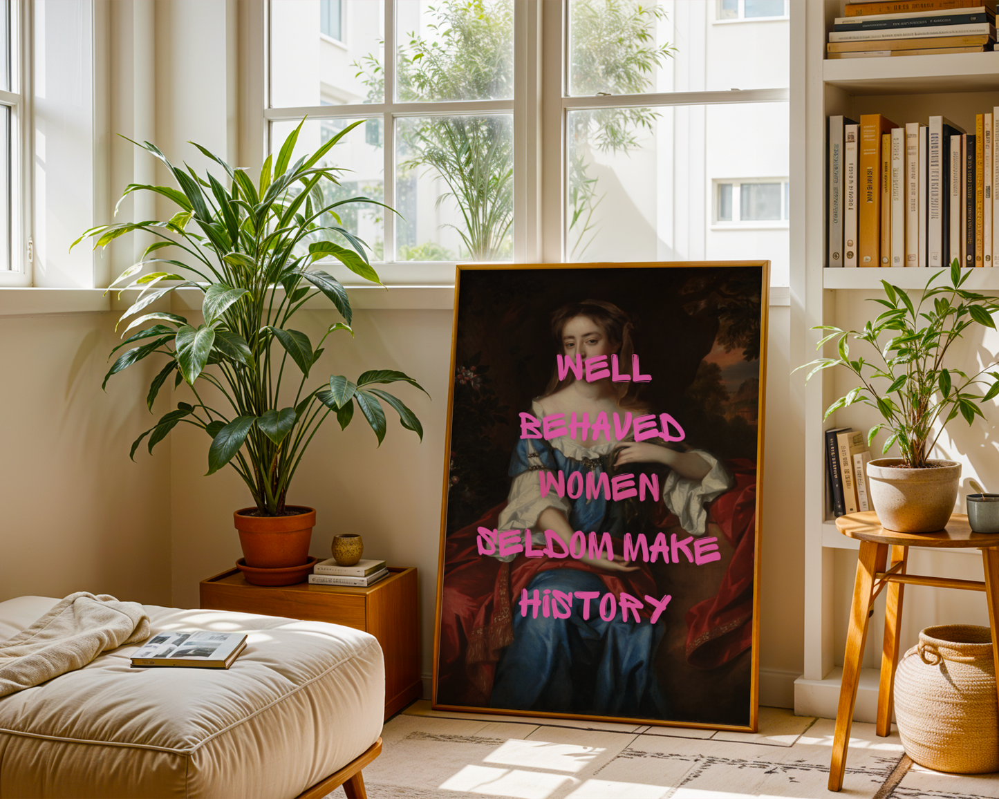 Well Behaved Women Seldom Make History Print