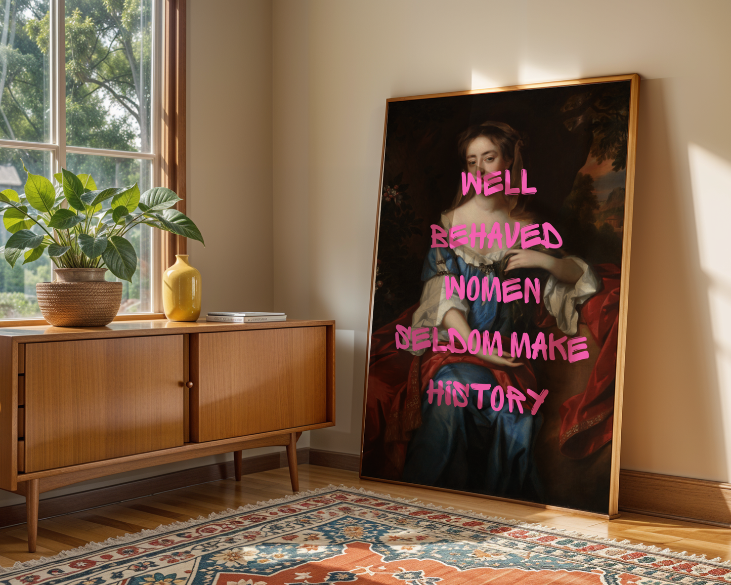 Well Behaved Women Seldom Make History Print