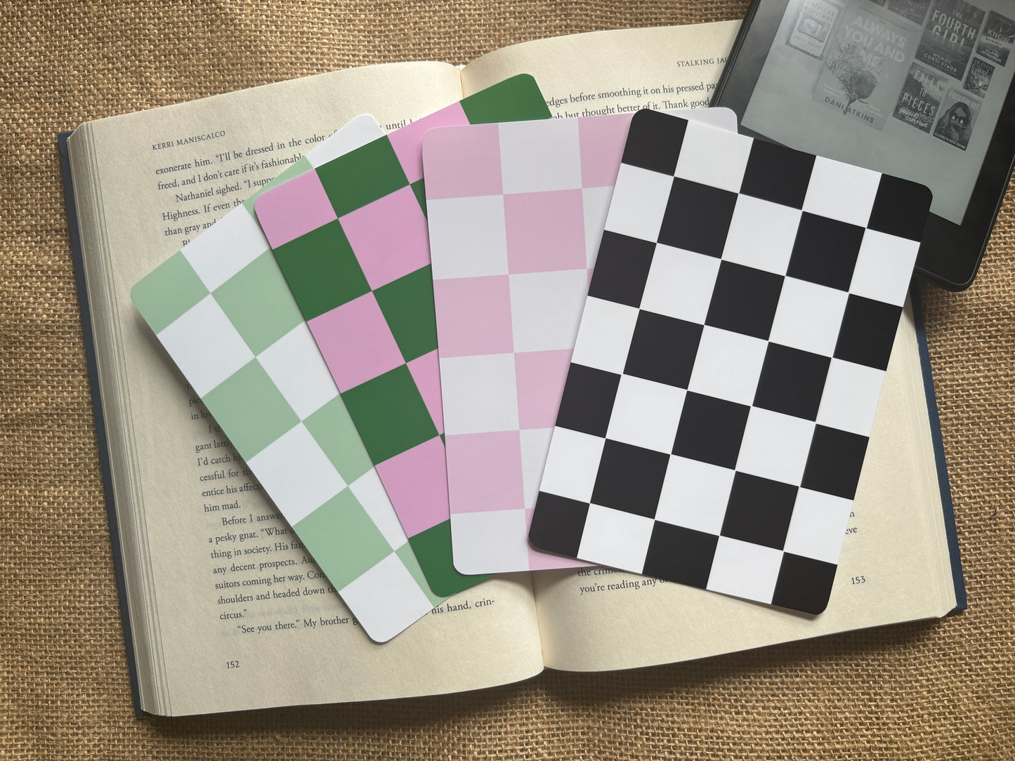 Checkerboard Kindle Insert Set