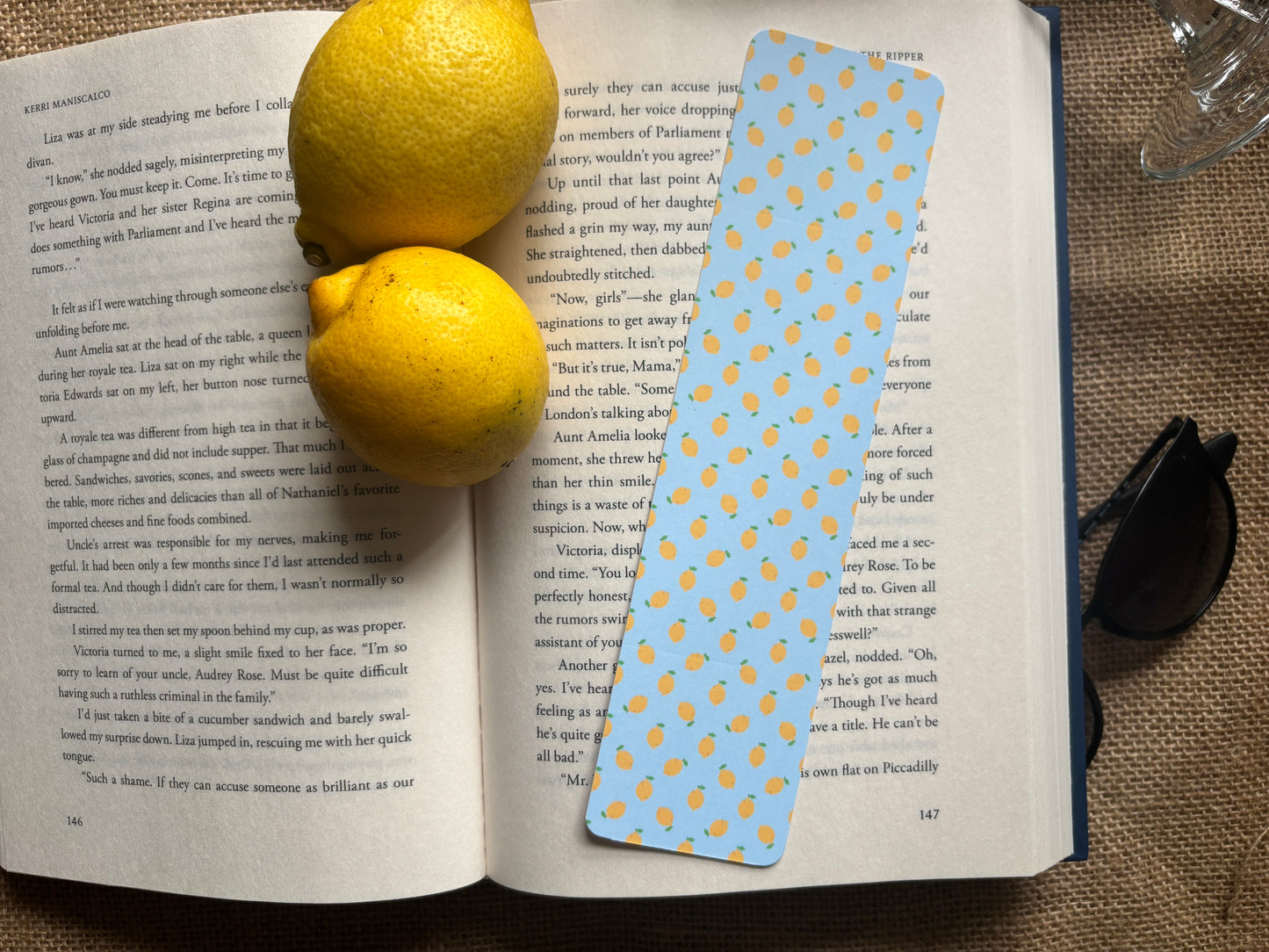 Limoncello Summer Bookmark Set