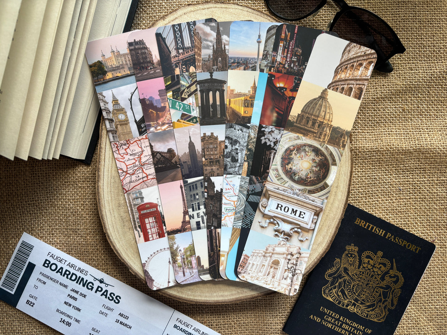 City Inspired Bookmark Collection