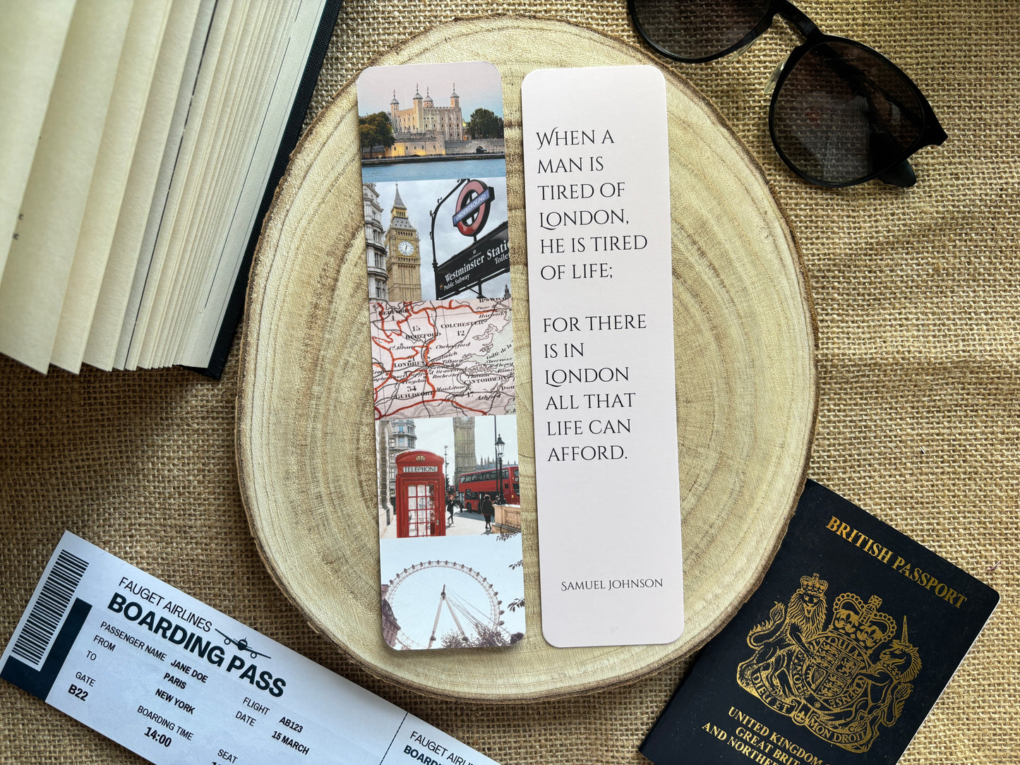 City Inspired Bookmark Collection