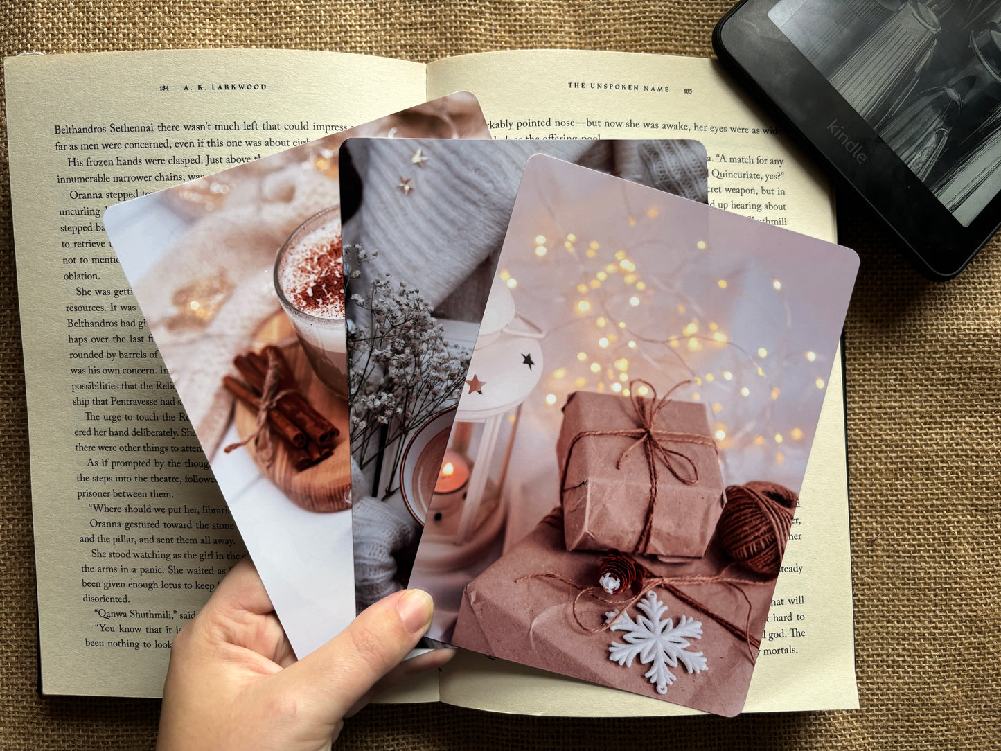 Cozy Winter Kindle Inserts