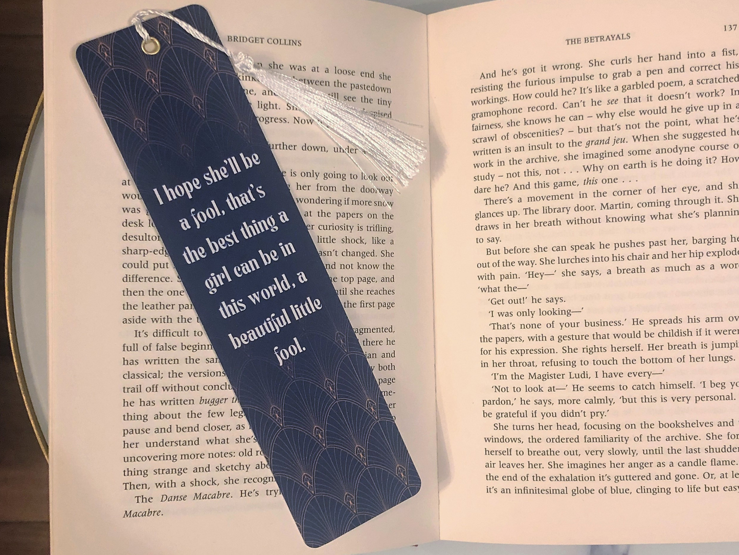 The Great Gatsby Inspired Bookmark Collection