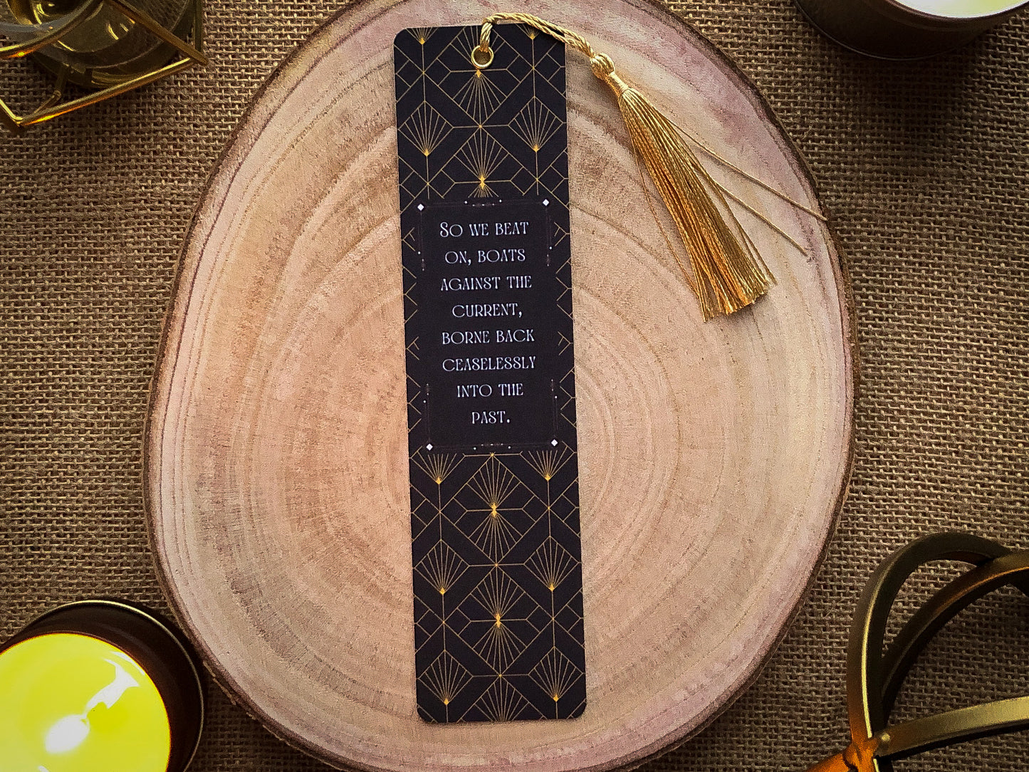 The Great Gatsby Inspired Bookmark Collection