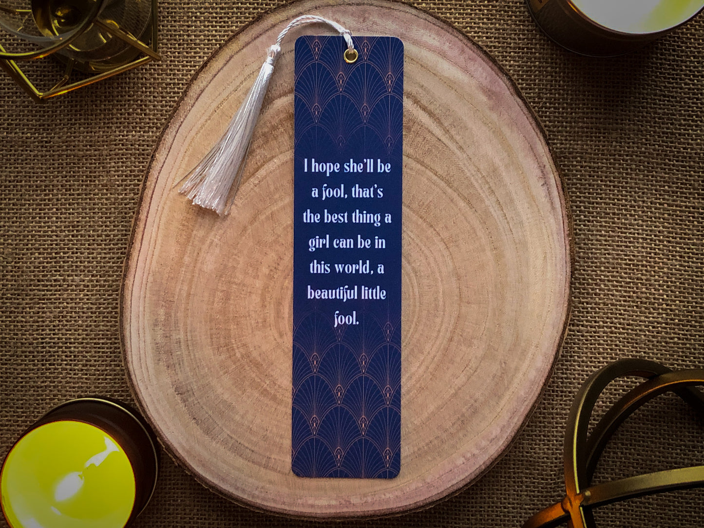 The Great Gatsby Inspired Bookmark Collection