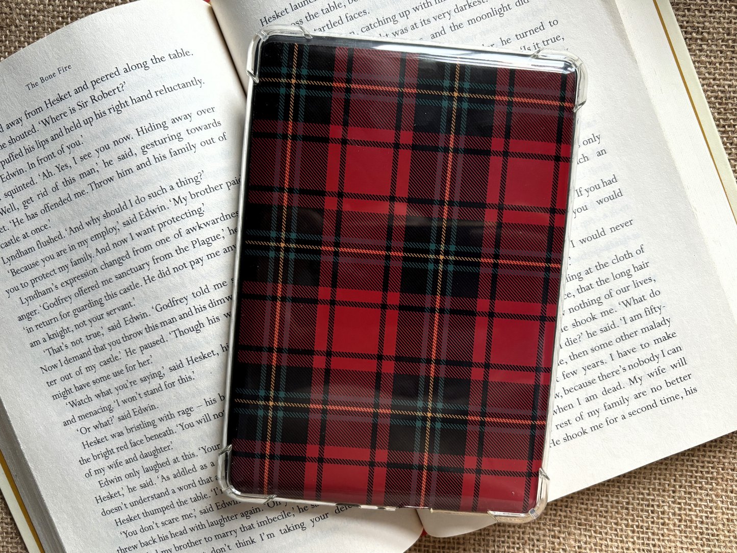 Tarten Plaid Kindle Case Insert Collection