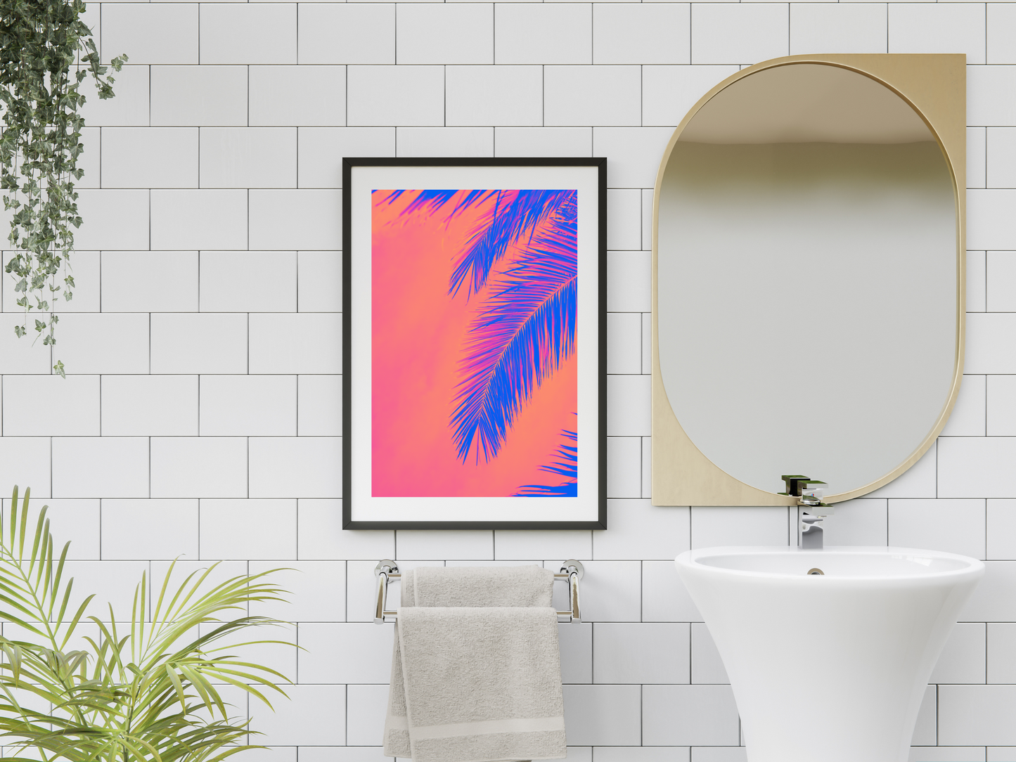 Tropical Plant Neon No. 1 Print