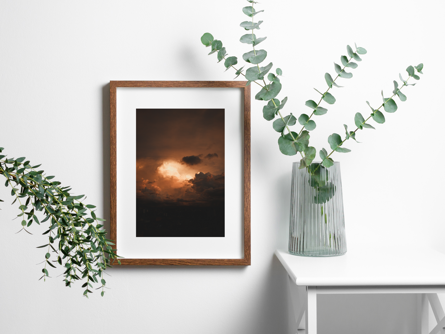 Stormy Skies Dark Academia Print