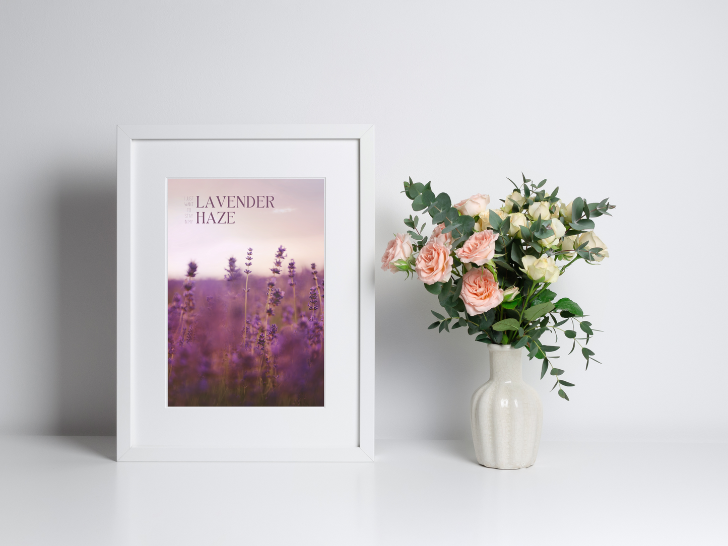 Taylor Swift Lavender Haze Inspired Lyric Print