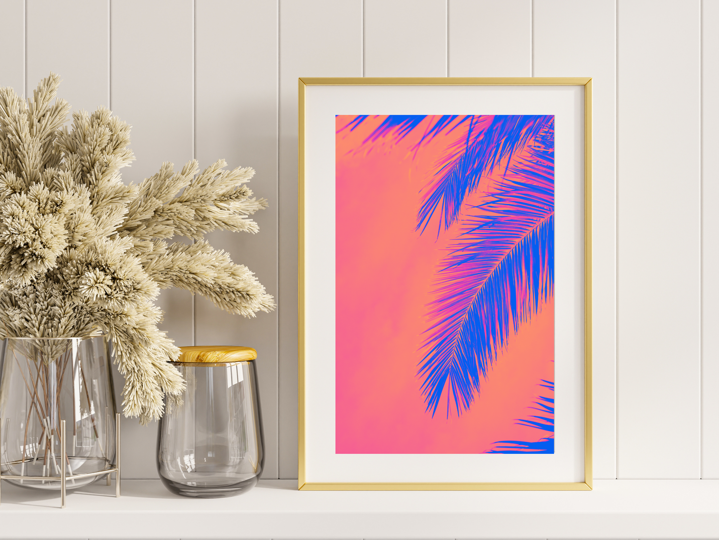 Tropical Plant Neon No. 1 Print