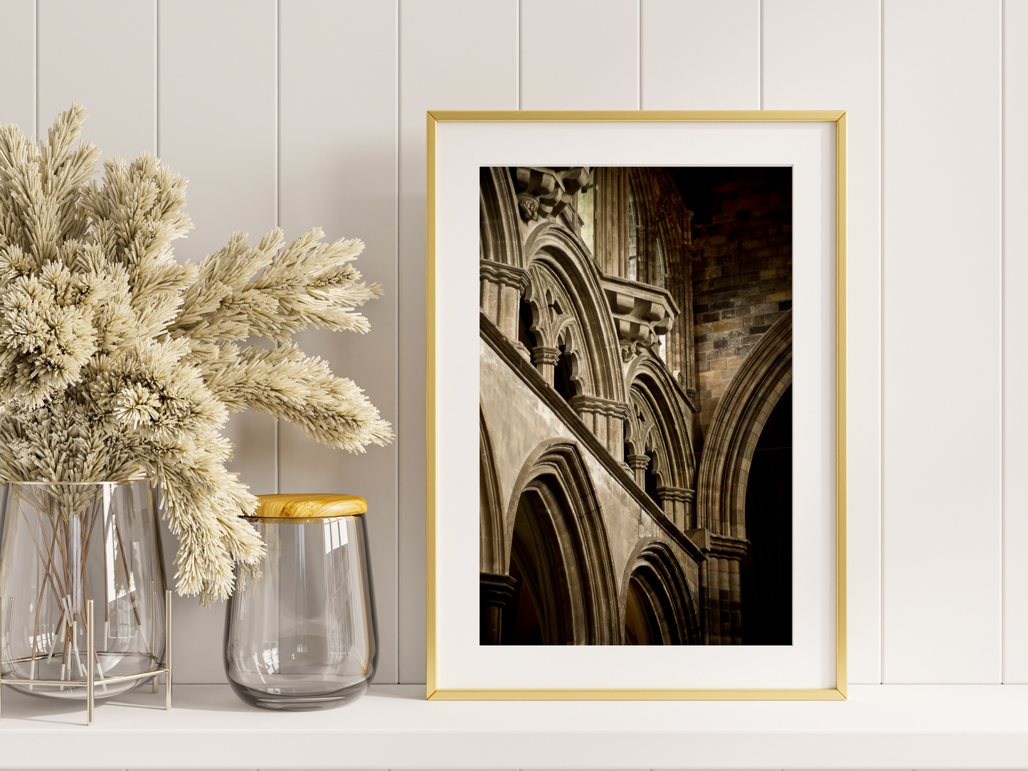 Gothic Architecture Dark Academia Print