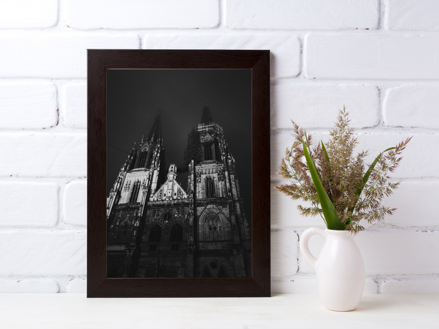 Church Black and White Print