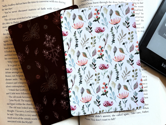 Floral Pastel Boho Kindle Case Insert Collection