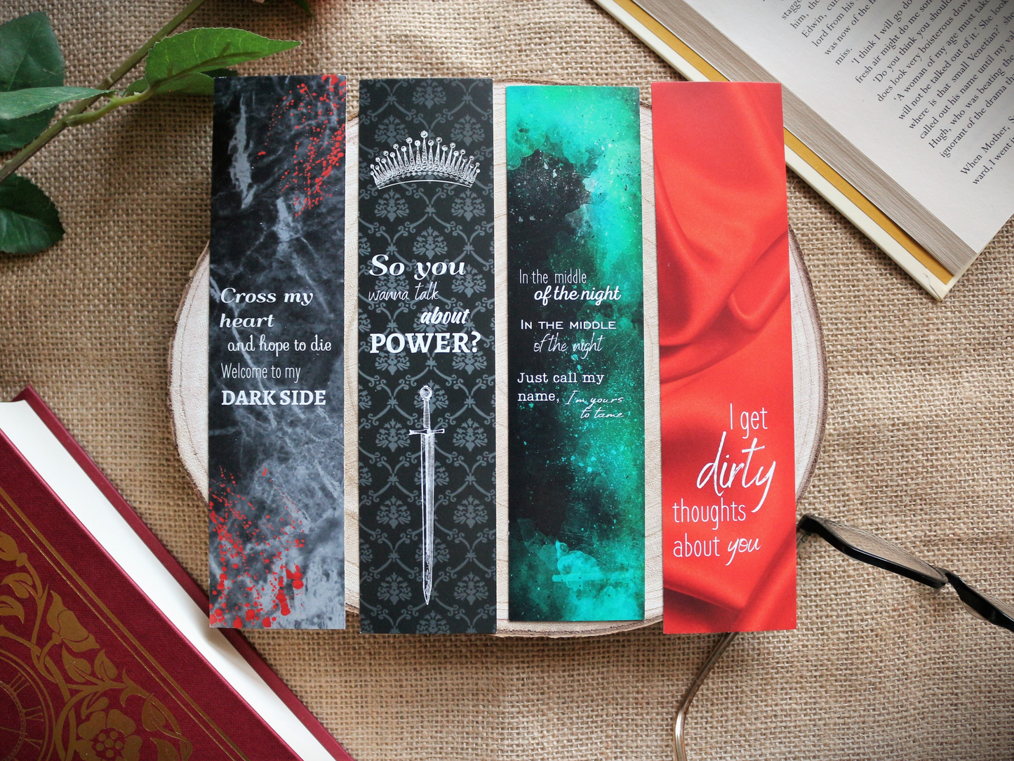 BookTok Inspired Bookmark Collection