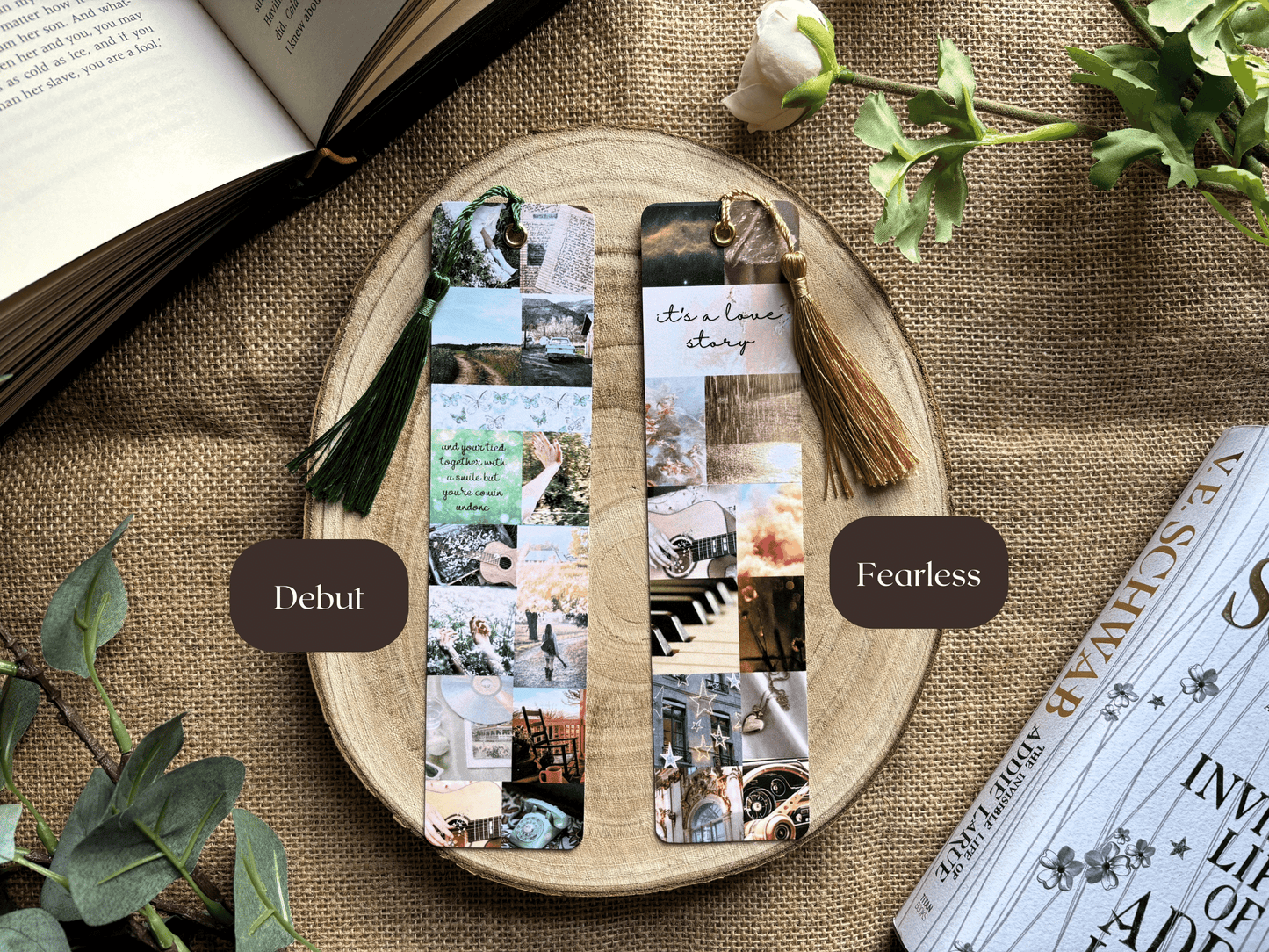 Taylor Swift Era's Inspired Bookmark Collection