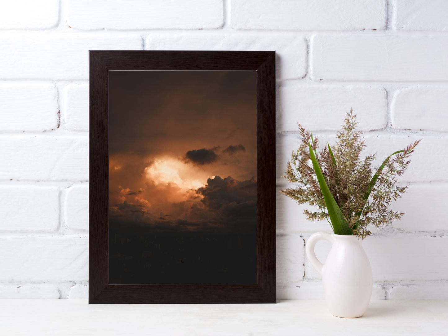 Stormy Skies Dark Academia Print