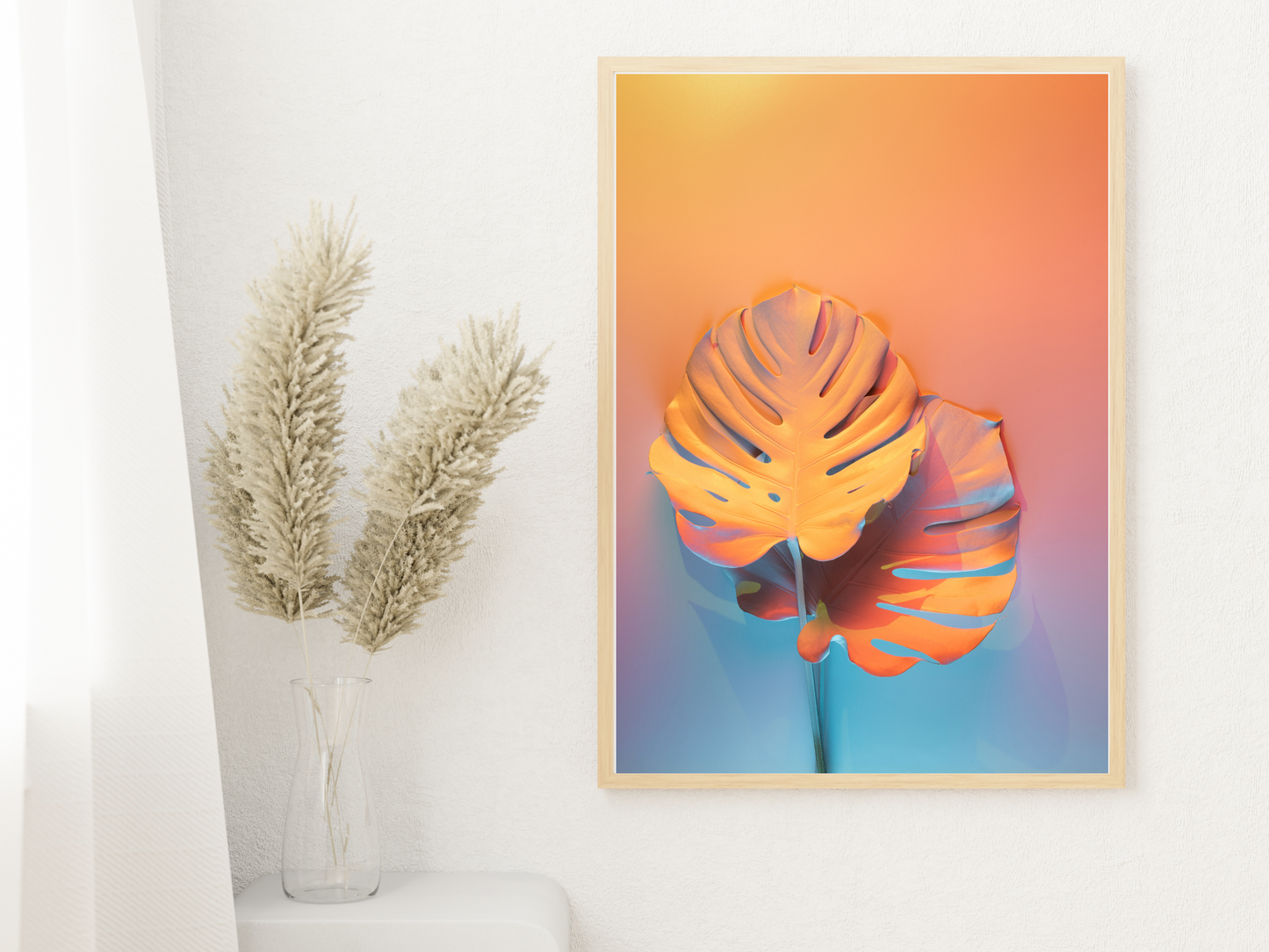 Tropical Plant Neon No. 2 Print