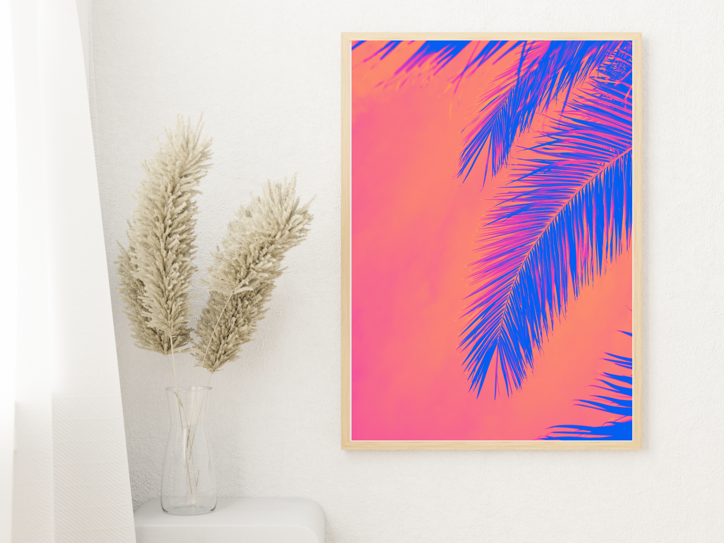 Tropical Plant Neon No. 1 Print