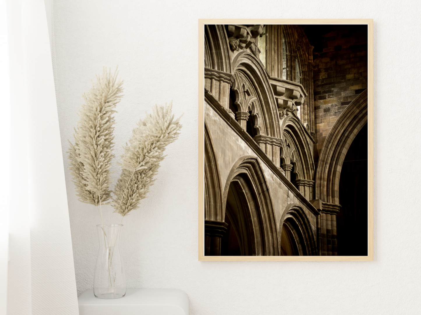 Gothic Architecture Dark Academia Print