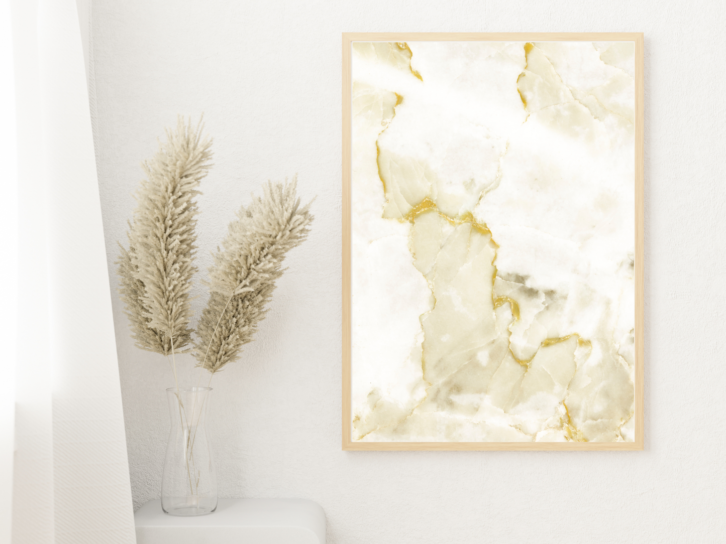 Gold Marble Print