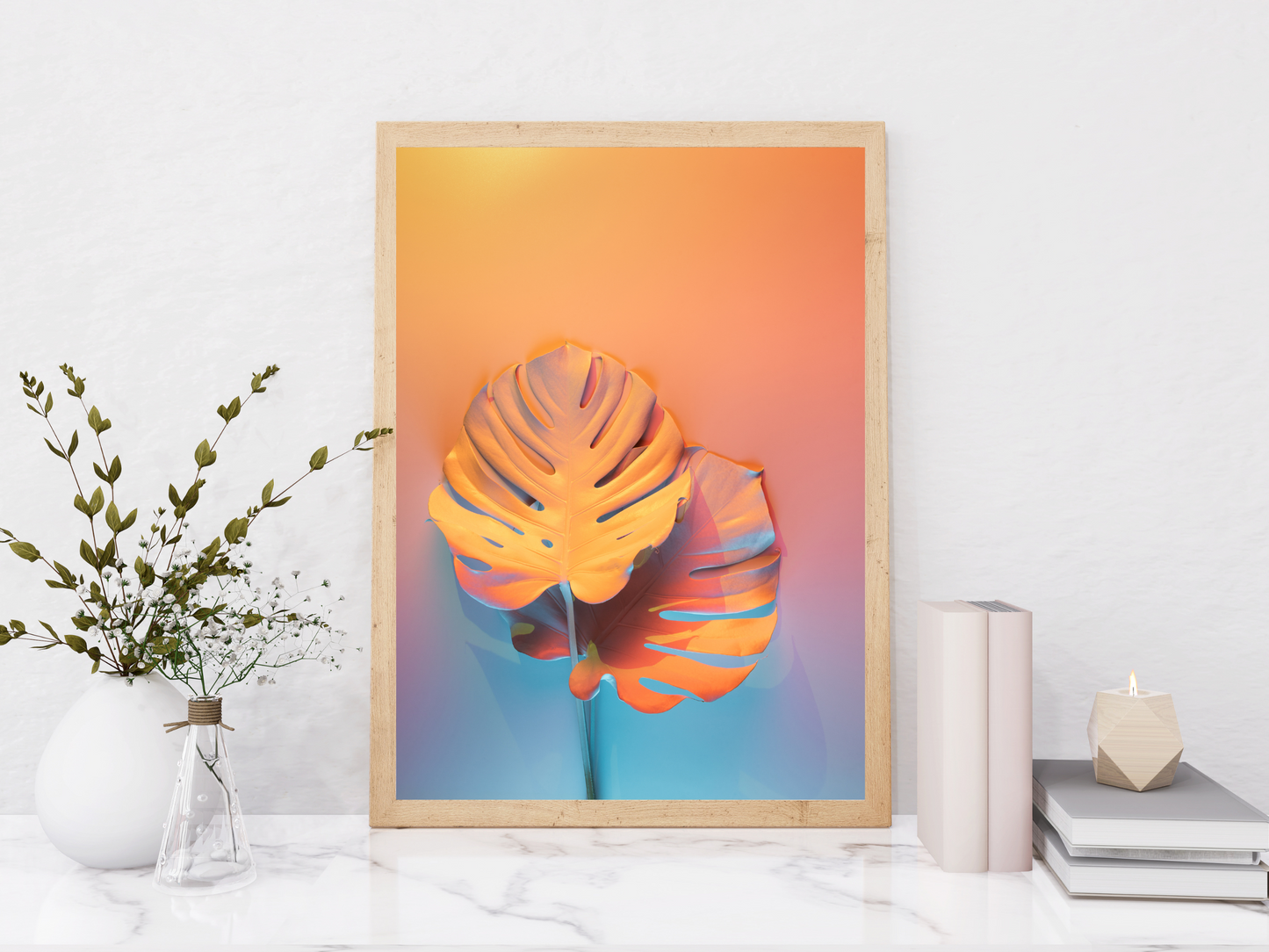 Tropical Plant Neon No. 2 Print