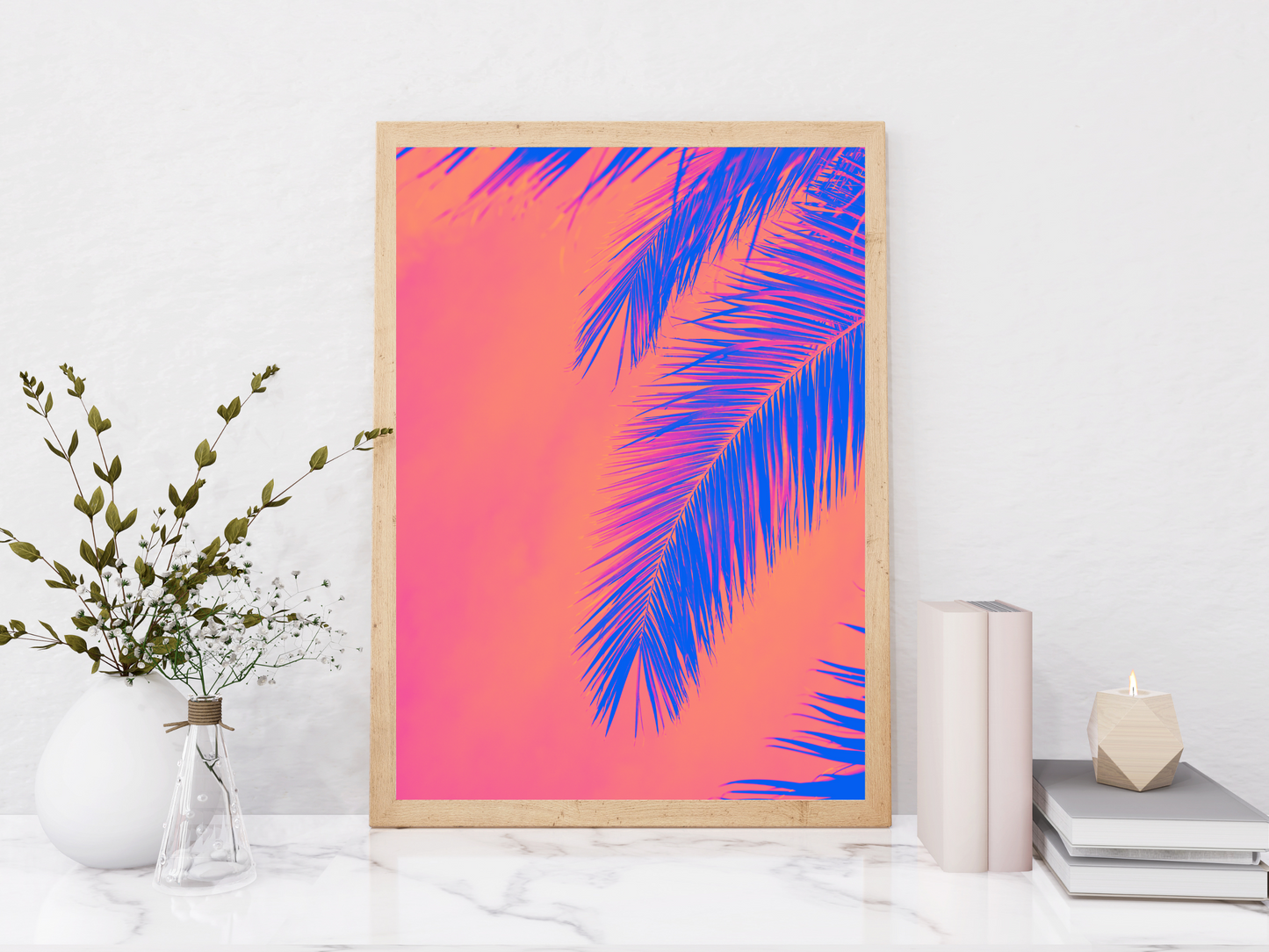 Tropical Plant Neon No. 1 Print