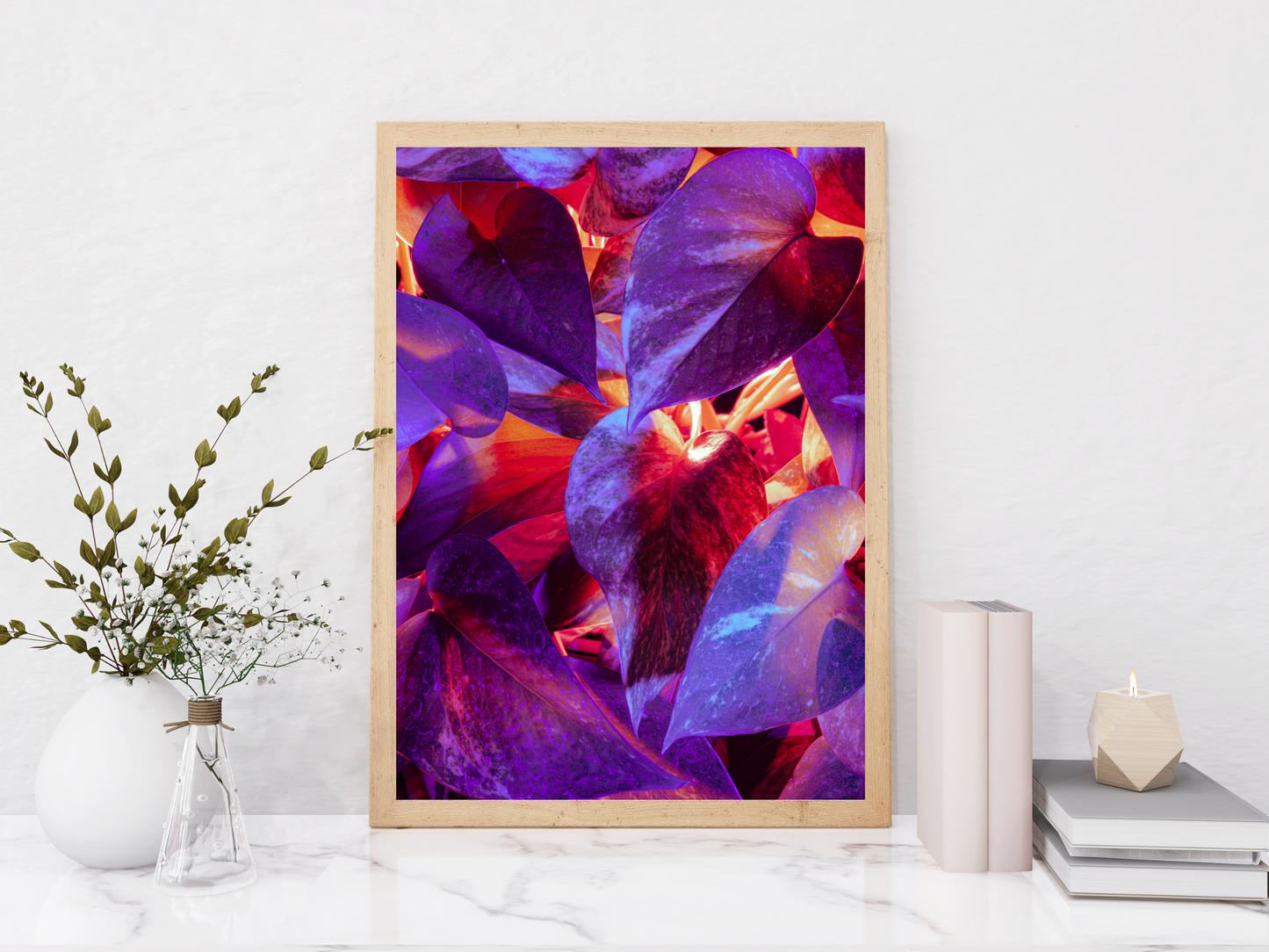 Tropical Plant Neon No. 4 Print