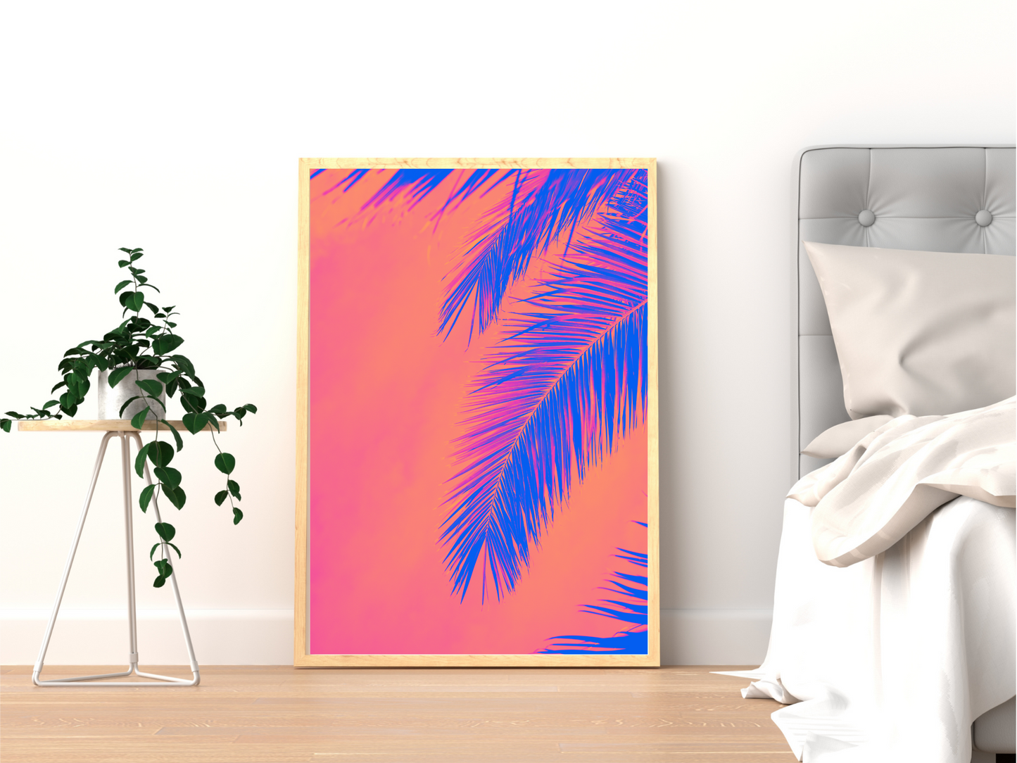 Tropical Plant Neon No. 1 Print