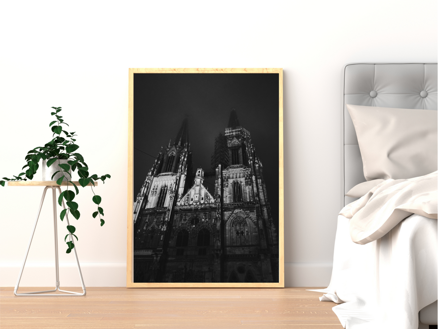 Church Black and White Print