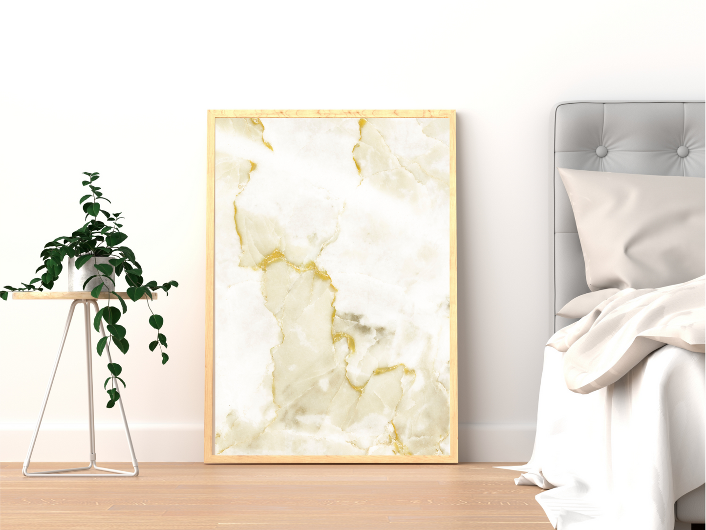 Gold Marble Print