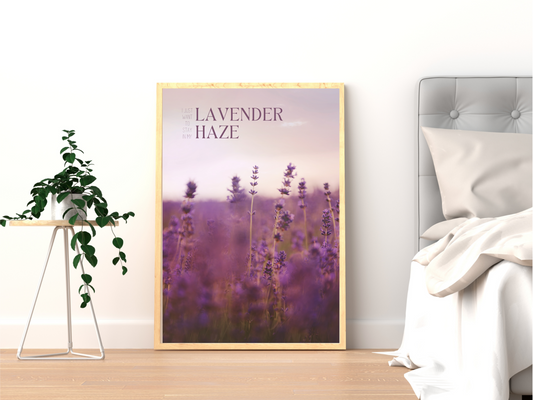 Taylor Swift Lavender Haze Inspired Lyric Print