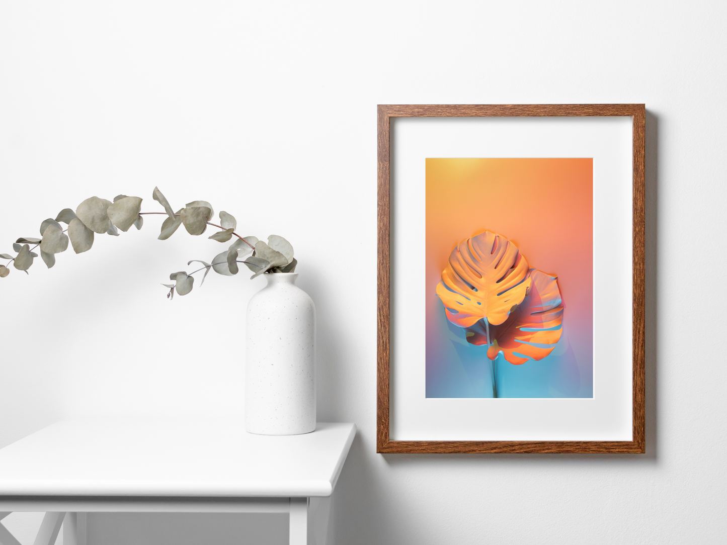 Tropical Plant Neon No. 2 Print