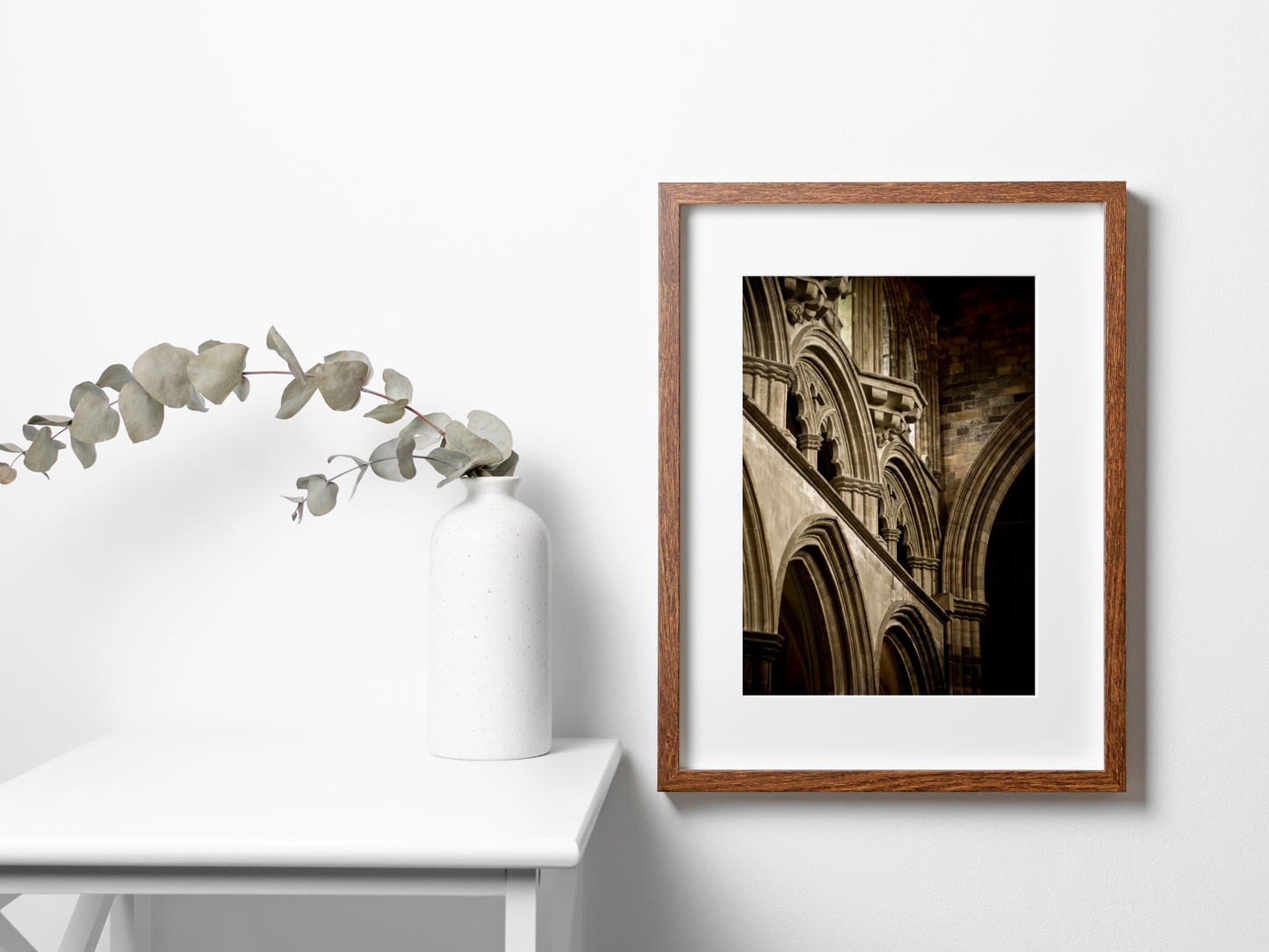 Gothic Architecture Dark Academia Print