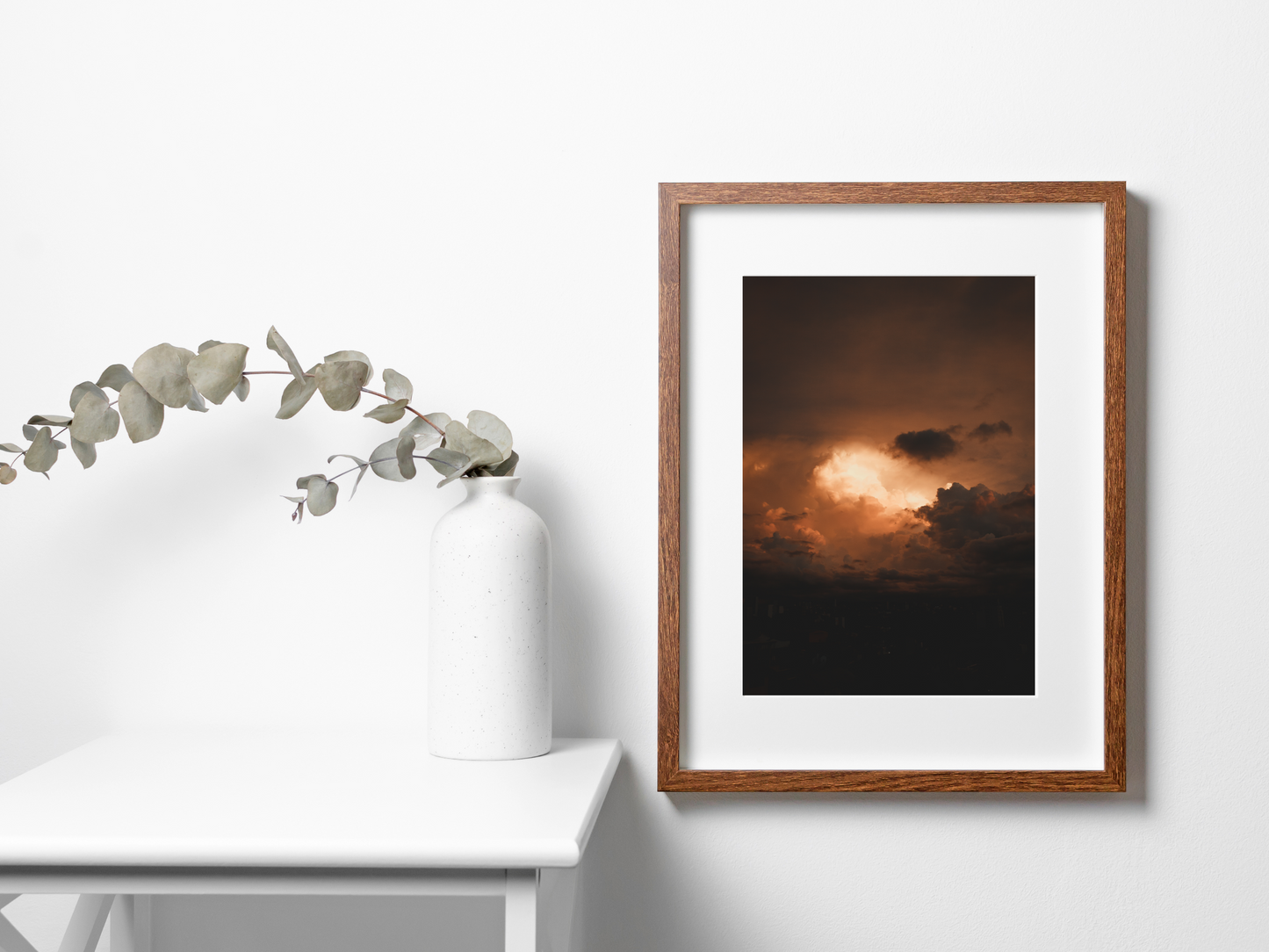 Stormy Skies Dark Academia Print