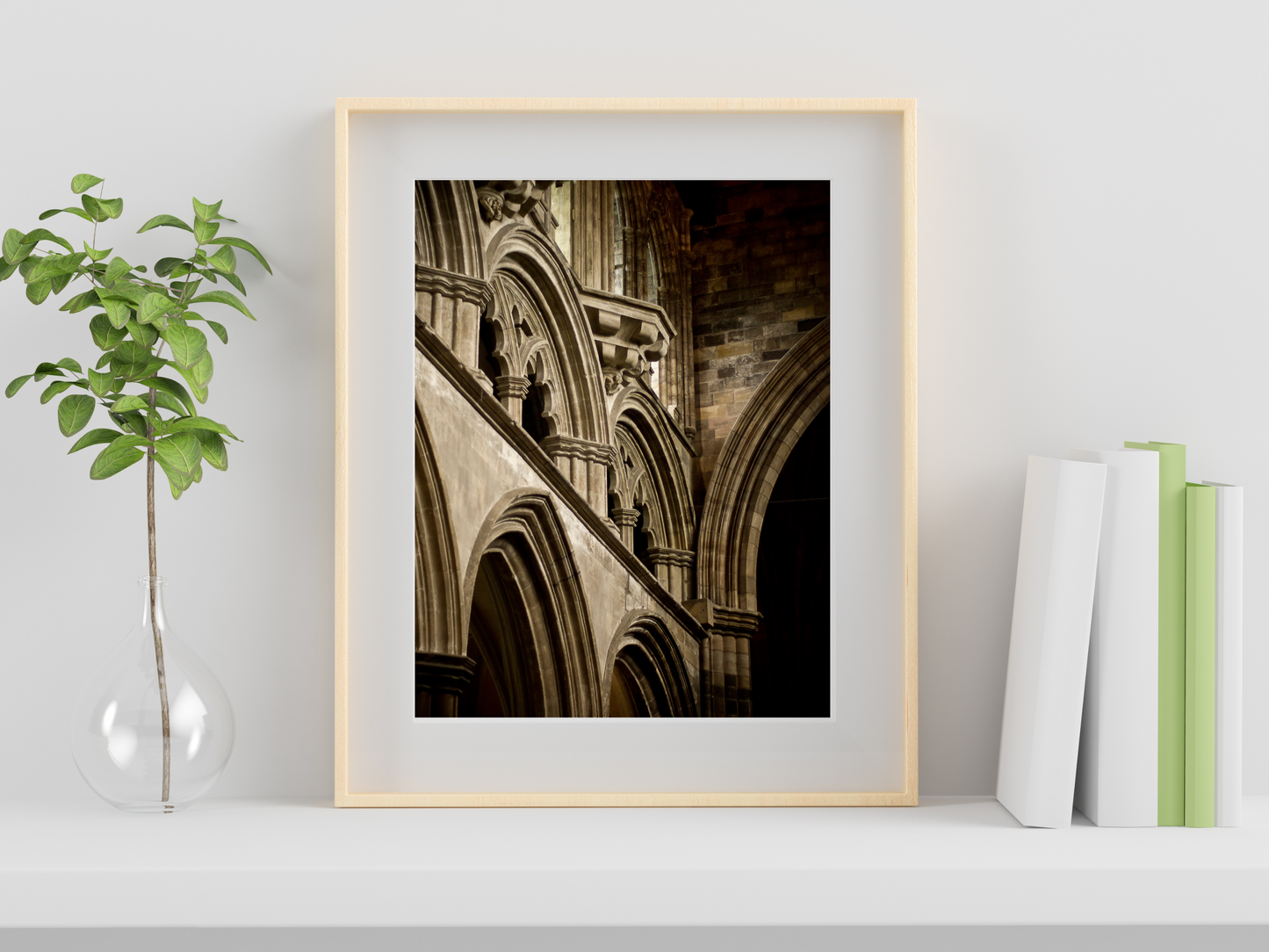 Gothic Architecture Dark Academia Print