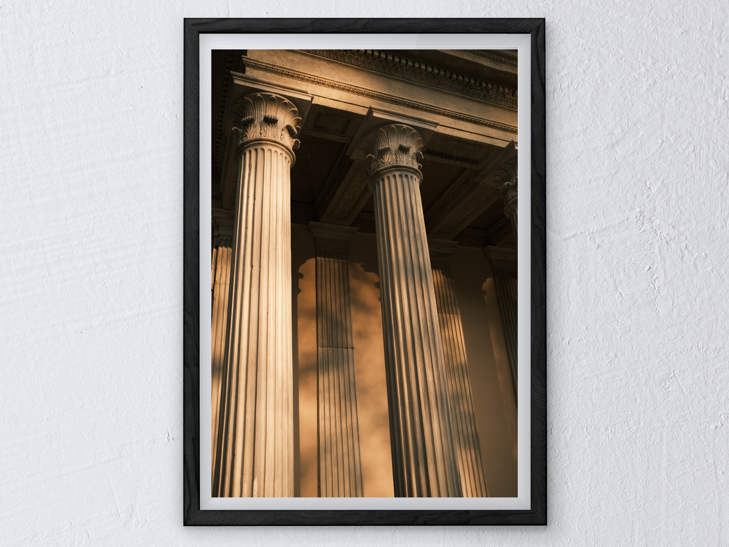 Sunset Column Dark Academia Print