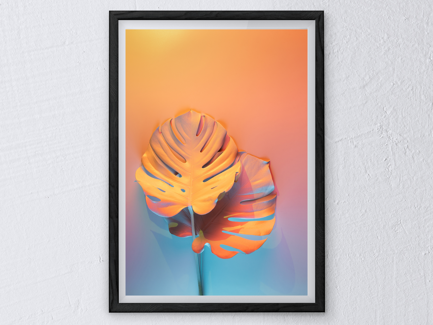 Tropical Plant Neon No. 2 Print