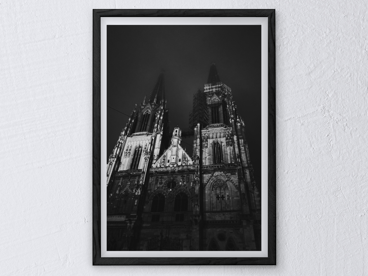 Church Black and White Print