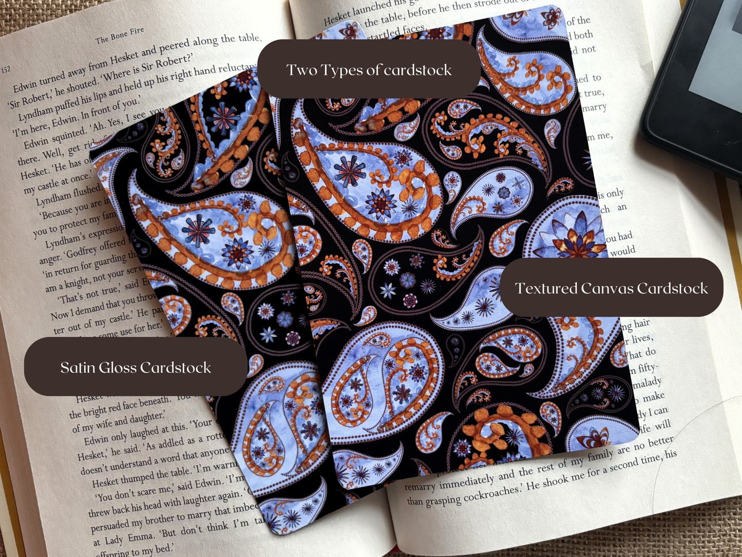 Purple Paisley Kindle Case Insert