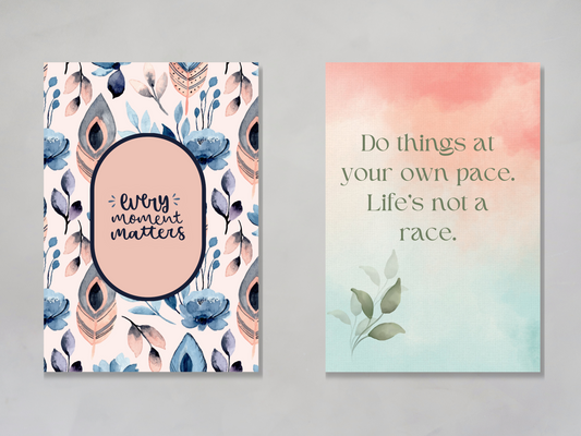 Positive Mental Health Postcards Set of 11