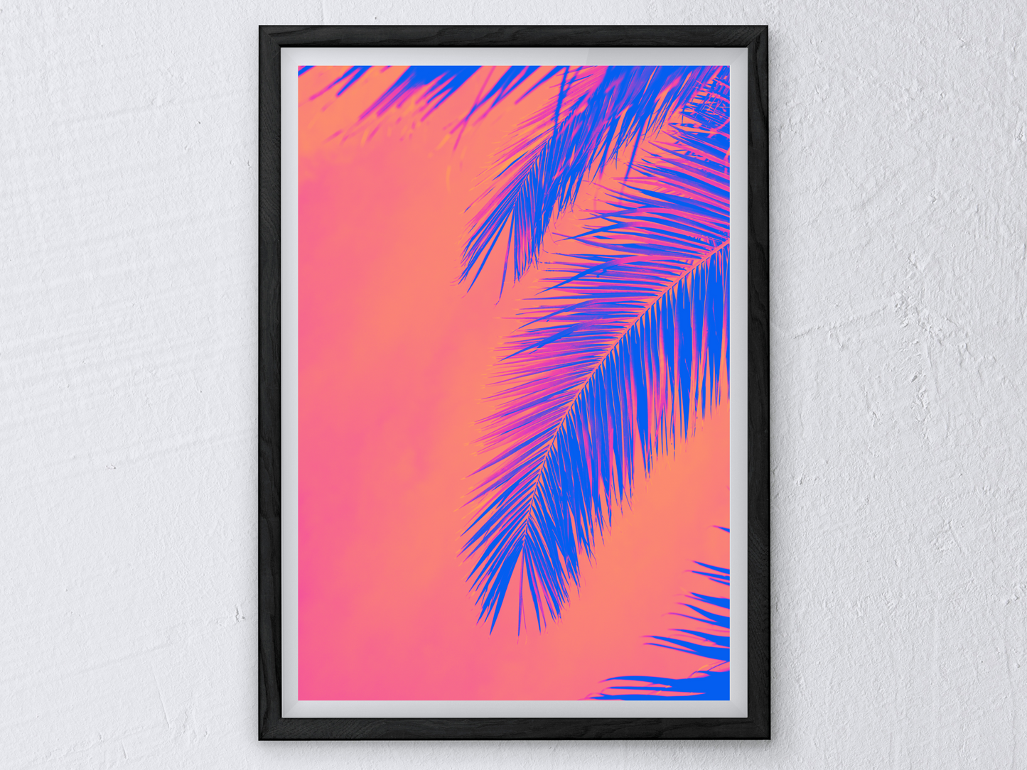 Tropical Plant Neon No. 1 Print