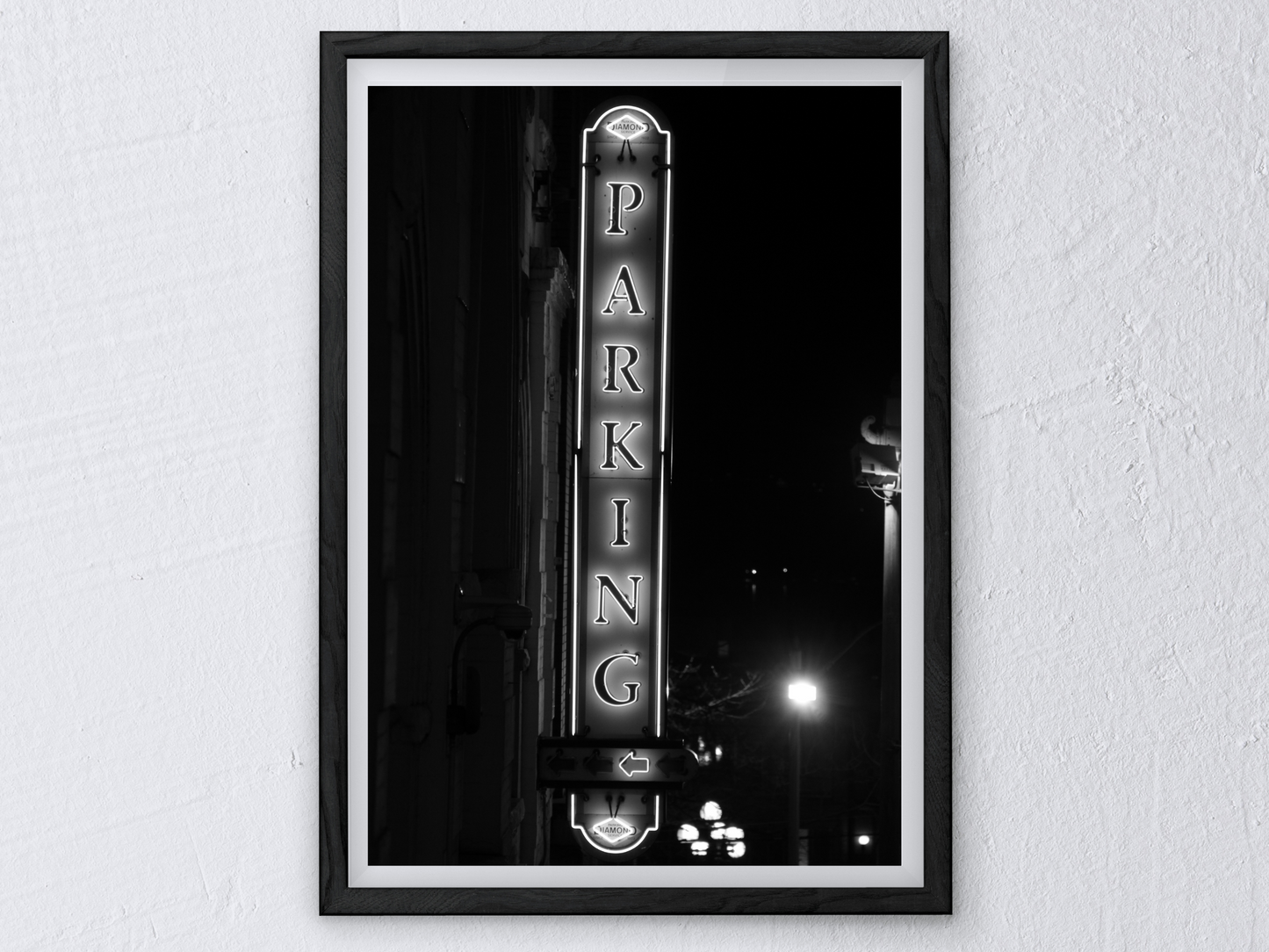 Neon Parking Print