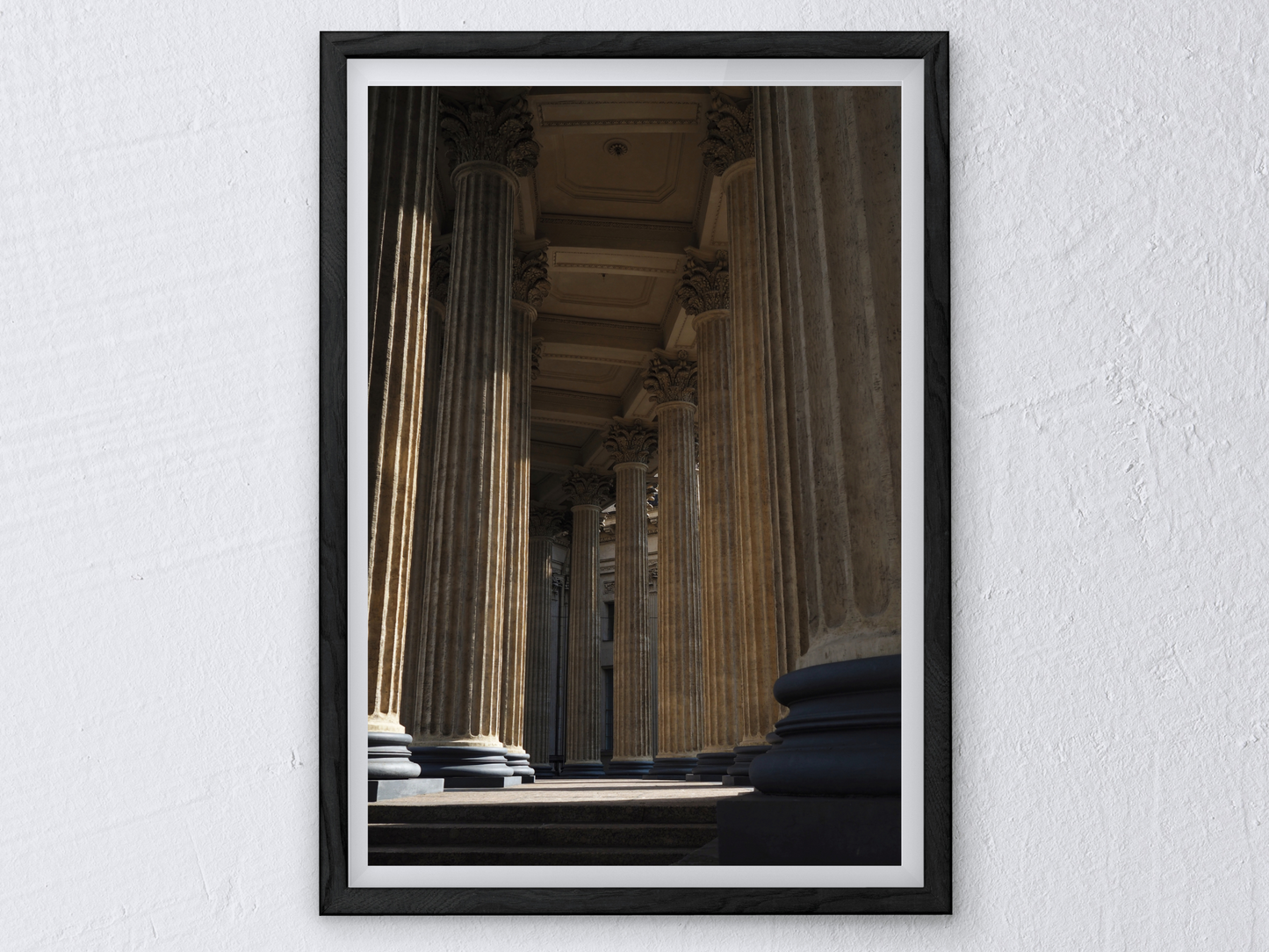 Classic Columns Dark Academia Print